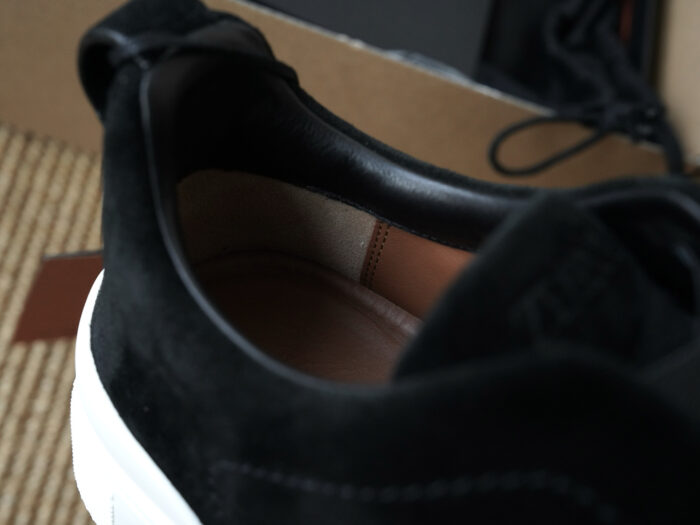 제냐 트리플 스티치 TM 스니커즈 흑백 스웨이드 남성용 레플리카 미러급 SA급 S급 고퀄리티 최상급 하이엔드 신발 [남성] 12