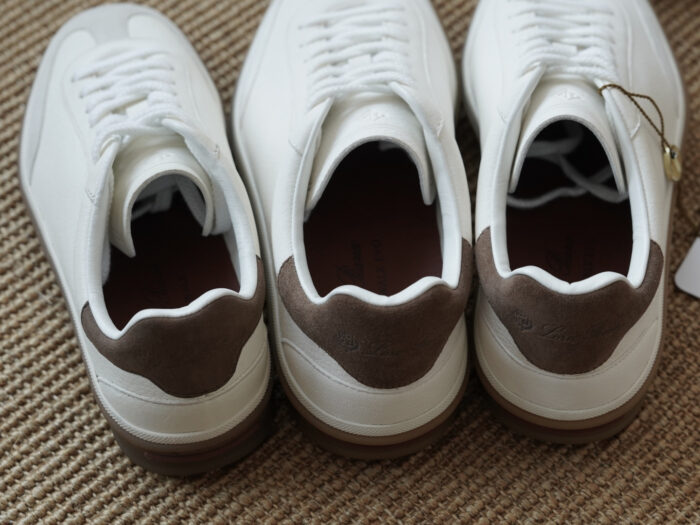 로로피아나 테니스 위크 스니커즈 화이트 레더 남성용 레플리카 미러급 SA급 S급 고퀄리티 최상급 하이엔드 신발 [남성] 7