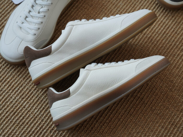 로로피아나 테니스 위크 스니커즈 화이트 레더 남성용 레플리카 미러급 SA급 S급 고퀄리티 최상급 하이엔드 신발 [남성] 2