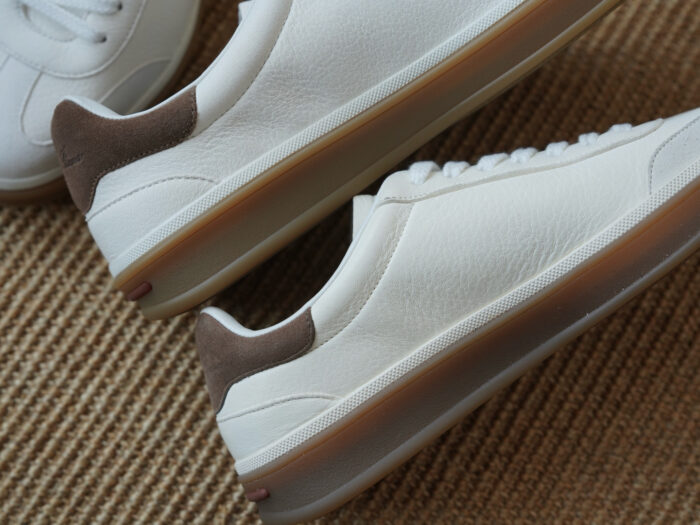 로로피아나 테니스 위크 스니커즈 화이트 레더 남성용 레플리카 미러급 SA급 S급 고퀄리티 최상급 하이엔드 신발 [남성] 4