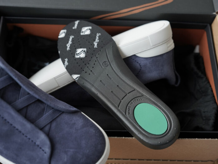 제냐 트리플 스티치 TM 스니커즈 네이비 블루 스웨이드 남성용 레플리카 미러급 SA급 S급 고퀄리티 최상급 하이엔드 신발 [남성] 12