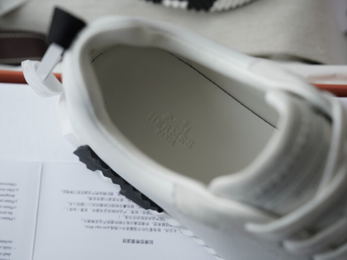 에르메스 바운싱 스니커즈 화이트 블랙 H 남성용 레플리카 미러급 SA급 S급 고퀄리티 최상급 하이엔드 신발 [남성] 8