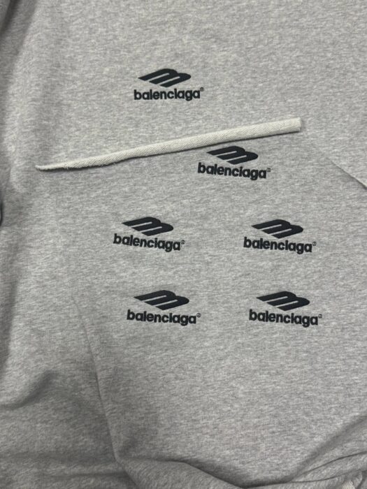 발렌시아가 3B 자수 맨투맨 그레이 레플리카 미러급 SA급 S급 고퀄리티 하이엔드 최상급 의류 [남성여성공용] 12