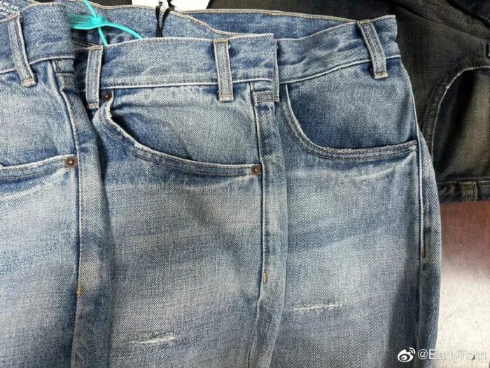 셀린느 2N850034S 웨슬리 피스모 워싱 데님팬츠 레플리카 미러급 SA급 S급 고퀄리티 하이엔드 최상급 의류 [남성여성공용] 8