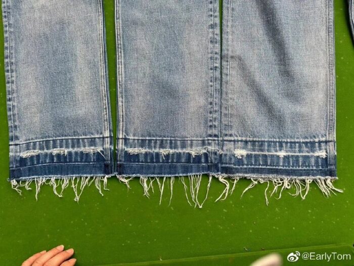 셀린느 2N850034S 웨슬리 피스모 워싱 데님팬츠 레플리카 미러급 SA급 S급 고퀄리티 하이엔드 최상급 의류 [남성여성공용] 9