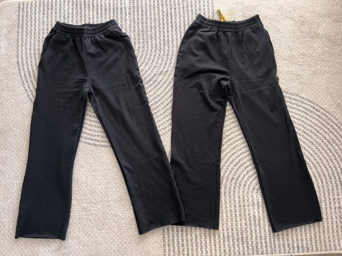 아크네스튜디오 뒷면 포켓 프린트 팬츠 블랙 레플리카 미러급 SA급 S급 고퀄리티 하이엔드 최상급 의류 [남성여성공용] 4