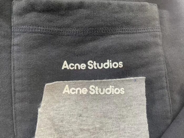 아크네스튜디오 뒷면 포켓 프린트 팬츠 블랙 레플리카 미러급 SA급 S급 고퀄리티 하이엔드 최상급 의류 [남성여성공용] 6