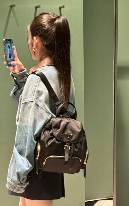 프라다 리나일론 백팩 블랙 레플리카 미러급 SA급 S급 고퀄리티 최상급 하이엔드 가방 [여성]