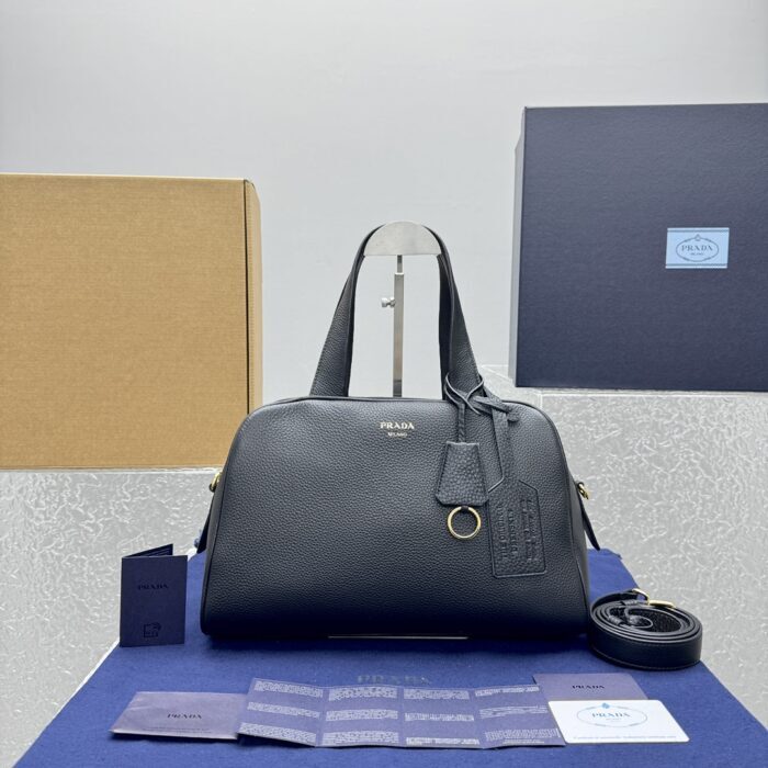 프라다 소프트 Lux 볼링백 숄더백 블랙 레플리카 미러급 SA급 S급 고퀄리티 최상급 하이엔드 가방 [여성]