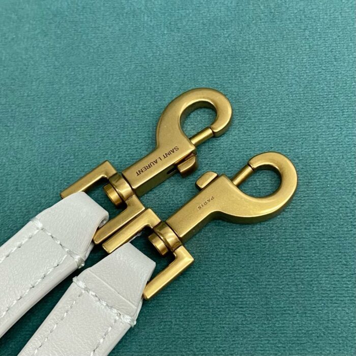 생로랑 램스킨 소재의 GABY 라지 배니티 백 851572 화이트 레플리카 미러급 SA급 S급 고퀄리티 최상급 하이엔드 가방 [여성] 6