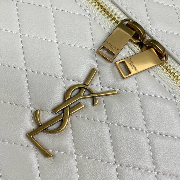 생로랑 램스킨 소재의 GABY 라지 배니티 백 851572 화이트 레플리카 미러급 SA급 S급 고퀄리티 최상급 하이엔드 가방 [여성] 8