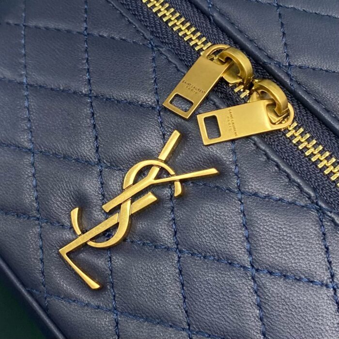 생로랑 램스킨 소재의 GABY 베니티 백 미니 766731 네이비 레플리카 미러급 SA급 S급 고퀄리티 최상급 하이엔드 가방 [여성] 6