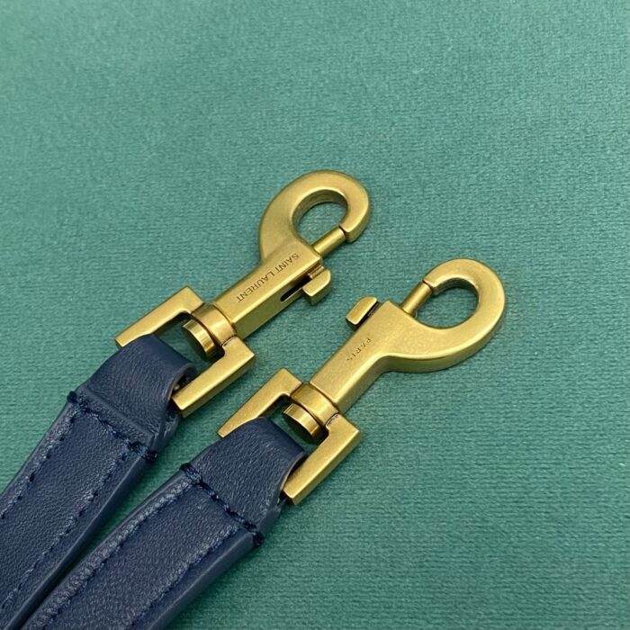 생로랑 램스킨 소재의 GABY 베니티 백 미니 766731 네이비 레플리카 미러급 SA급 S급 고퀄리티 최상급 하이엔드 가방 [여성] 7