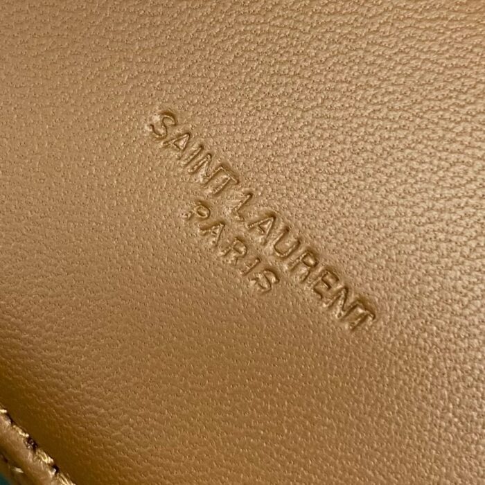 생로랑 램스킨 소재의 GABY 베니티 백 미니 766731 브라운 레플리카 미러급 SA급 S급 고퀄리티 최상급 하이엔드 가방 [여성] 10