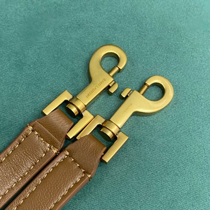 생로랑 램스킨 소재의 GABY 베니티 백 미니 766731 브라운 레플리카 미러급 SA급 S급 고퀄리티 최상급 하이엔드 가방 [여성] 7