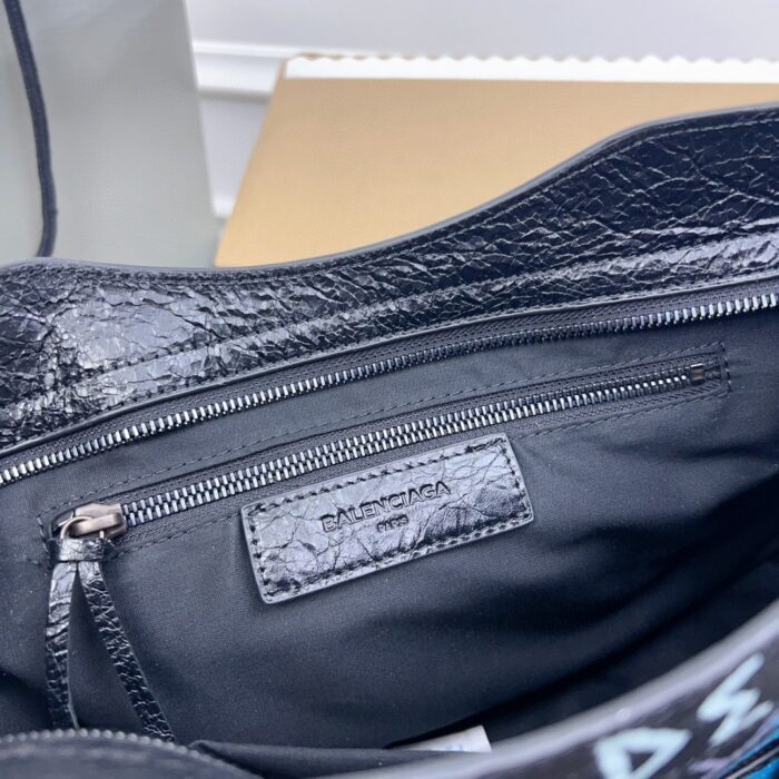 발렌시아가 르 시티 라지 백 파리스 멀티 컬러 그래피티 블랙 레플리카 미러급 SA급 S급 고퀄리티 최상급 하이엔드 가방 [여성] 9