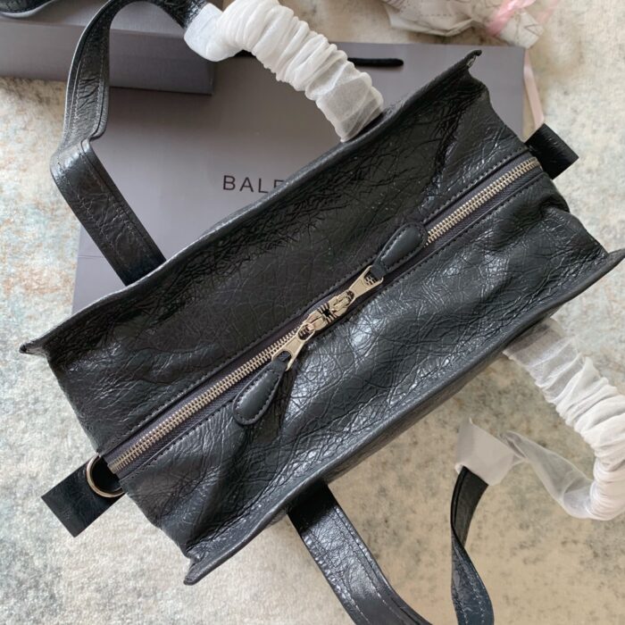 발렌시아가 양가죽 Bazar 숄더 토트 백 블랙 레플리카 미러급 SA급 S급 고퀄리티 최상급 하이엔드 가방 [남성여성공용] 6