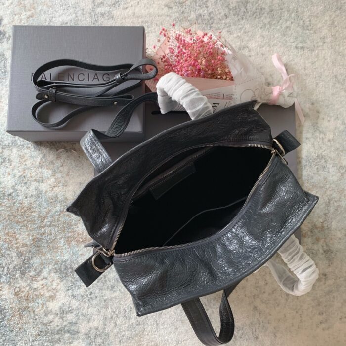 발렌시아가 양가죽 Bazar 숄더 토트 백 블랙 레플리카 미러급 SA급 S급 고퀄리티 최상급 하이엔드 가방 [남성여성공용] 3
