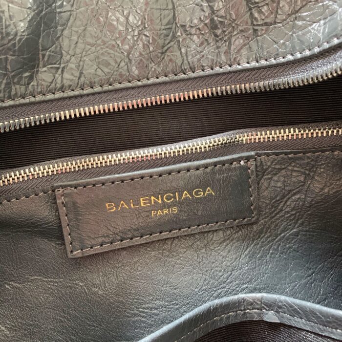 발렌시아가 양가죽 Bazar 숄더 토트 백 블랙 레플리카 미러급 SA급 S급 고퀄리티 최상급 하이엔드 가방 [남성여성공용] 9