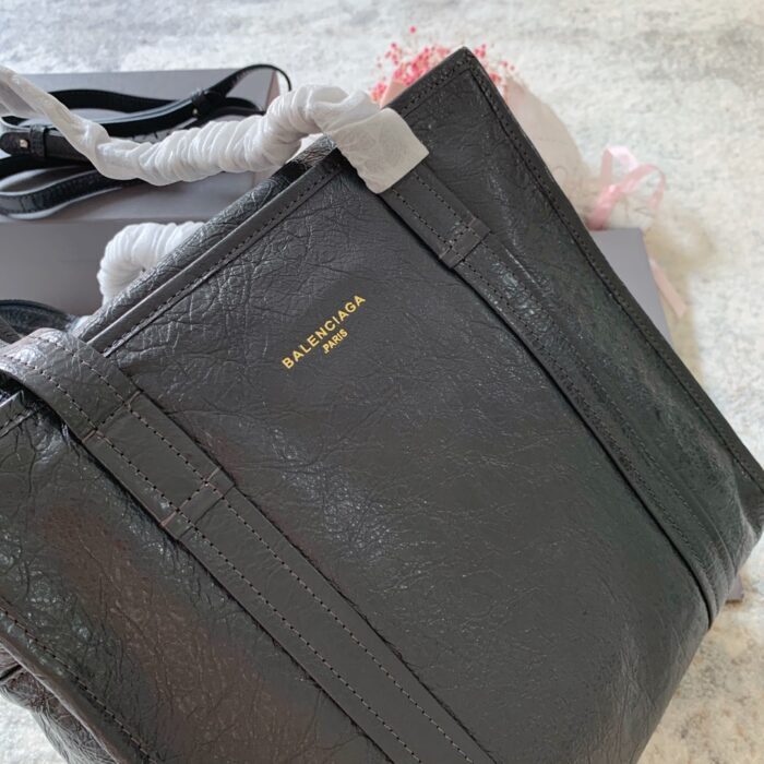 발렌시아가 양가죽 Bazar 숄더 토트 백 블랙 레플리카 미러급 SA급 S급 고퀄리티 최상급 하이엔드 가방 [남성여성공용] 7