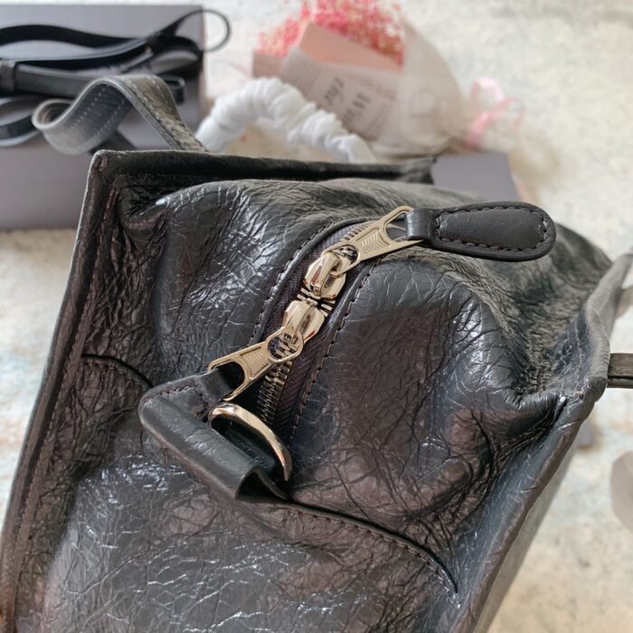 발렌시아가 양가죽 Bazar 숄더 토트 백 블랙 레플리카 미러급 SA급 S급 고퀄리티 최상급 하이엔드 가방 [남성여성공용] 8