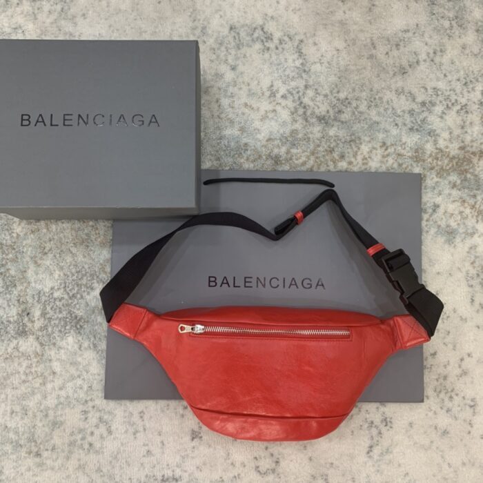 발렌시아가 B. 레더 벨트백 레드 레플리카 미러급 SA급 S급 고퀄리티 최상급 하이엔드 가방 [남성여성공용] 2