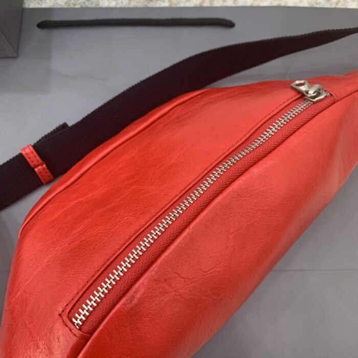 발렌시아가 B. 레더 벨트백 레드 레플리카 미러급 SA급 S급 고퀄리티 최상급 하이엔드 가방 [남성여성공용] 7