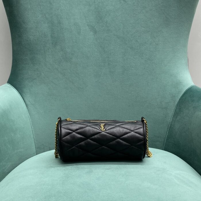 생로랑 퀼티드 램스킨 세이드 미니 튜브백 블랙 699703 레플리카 미러급 SA급 S급 고퀄리티 최상급 하이엔드 가방 [여성] 2