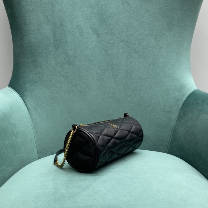 생로랑 퀼티드 램스킨 세이드 미니 튜브백 블랙 699703 레플리카 미러급 SA급 S급 고퀄리티 최상급 하이엔드 가방 [여성] 6