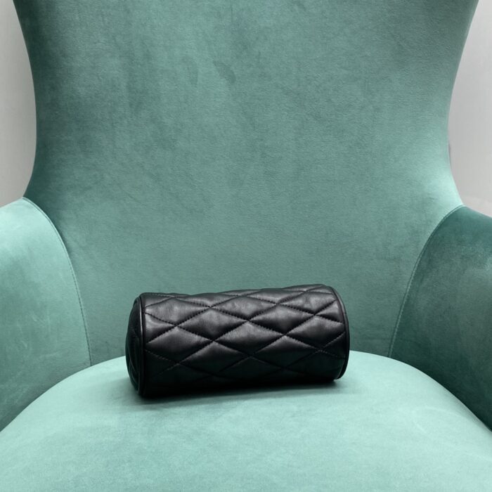 생로랑 퀼티드 램스킨 세이드 미니 튜브백 블랙 699703 레플리카 미러급 SA급 S급 고퀄리티 최상급 하이엔드 가방 [여성] 5