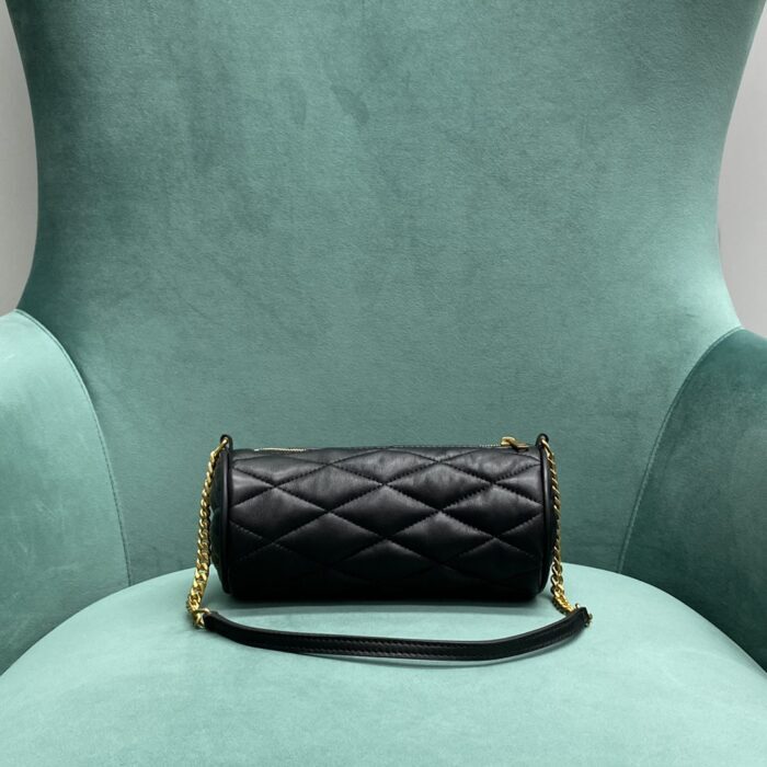 생로랑 퀼티드 램스킨 세이드 미니 튜브백 블랙 699703 레플리카 미러급 SA급 S급 고퀄리티 최상급 하이엔드 가방 [여성] 3