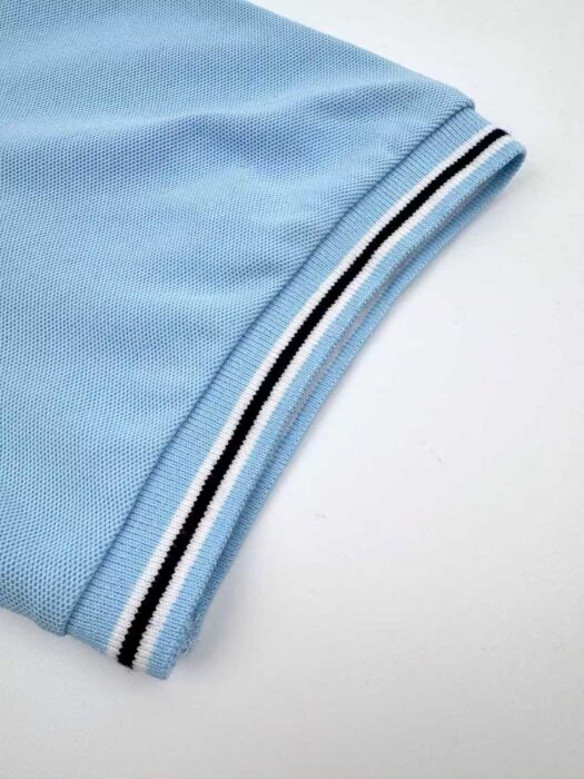 프라다 자수 폴로티 카라티 반팔티 스카이 블루 레플리카 미러급 SA급 S급 고퀄리티 하이엔드 최상급 의류 [남성여성공용] 7