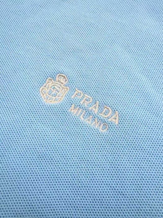 프라다 자수 폴로티 카라티 반팔티 스카이 블루 레플리카 미러급 SA급 S급 고퀄리티 하이엔드 최상급 의류 [남성여성공용] 10