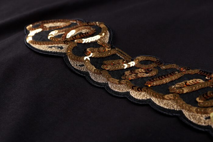 루이비통 엠벨리시드 시그니처 반팔티 블랙 1AJTYP 레플리카 미러급 SA급 S급 고퀄리티 하이엔드 최상급 의류 [남성여성공용] 9