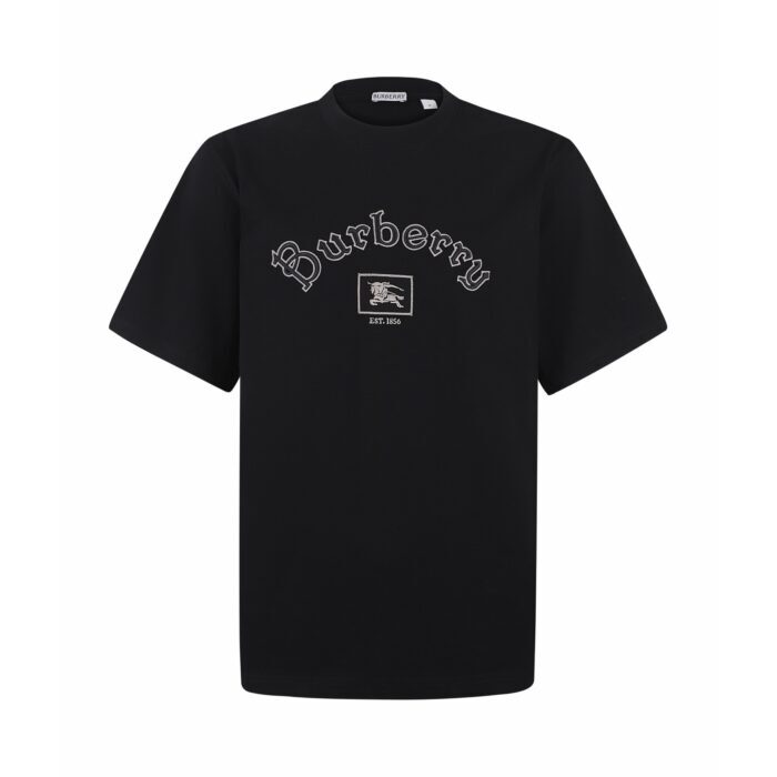 버버리 고딕 로고 크루넥 반팔티 블랙 레플리카 미러급 SA급 S급 고퀄리티 하이엔드 최상급 의류 [남성여성공용] 3