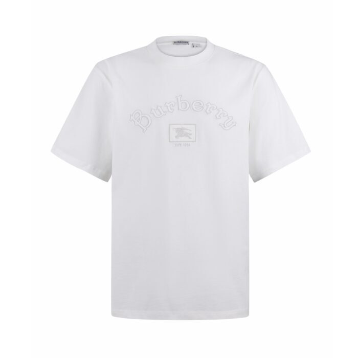 버버리 고딕 로고 크루넥 반팔티 화이트 레플리카 미러급 SA급 S급 고퀄리티 하이엔드 최상급 의류 [남성여성공용] 3