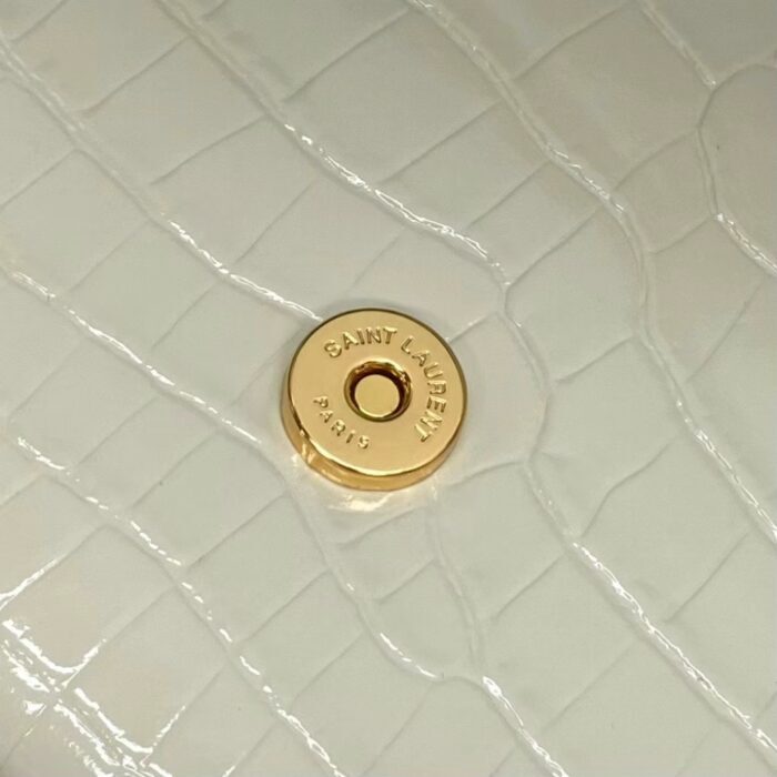 생로랑 엠보싱 크로커다일 가죽 KATE 스몰 태슬 백 골드 474366 하얀색 레플리카 미러급 SA급 S급 고퀄리티 최상급 하이엔드 가방 [여성] 10