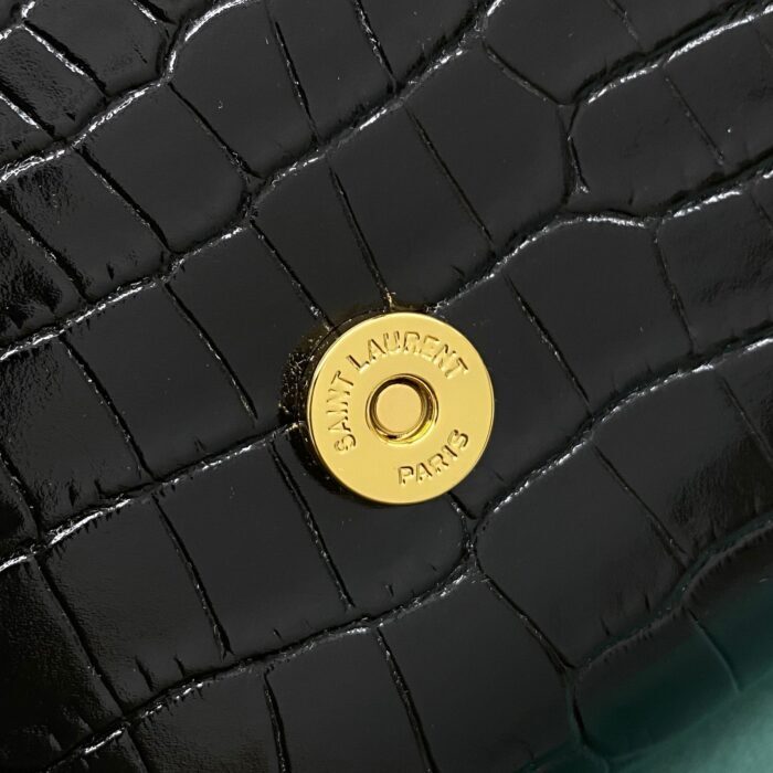 생로랑 엠보싱 크로커다일 가죽 KATE 스몰 태슬 백 골드 474366 블랙 레플리카 미러급 SA급 S급 고퀄리티 최상급 하이엔드 가방 [여성] 7