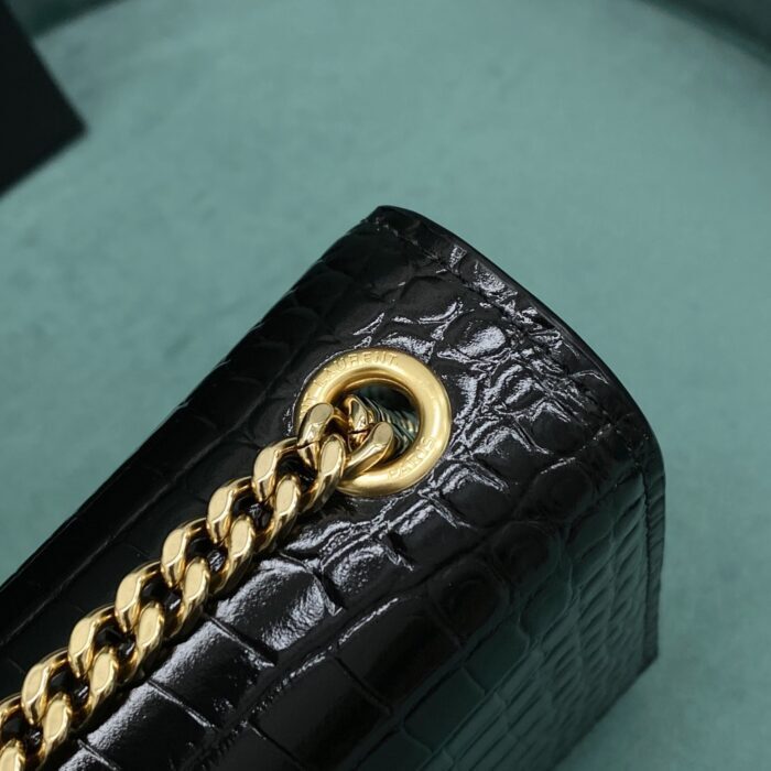 생로랑 엠보싱 크로커다일 가죽 KATE 스몰 태슬 백 골드 474366 블랙 레플리카 미러급 SA급 S급 고퀄리티 최상급 하이엔드 가방 [여성] 9