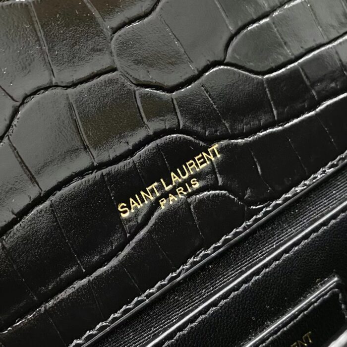 생로랑 엠보싱 크로커다일 가죽 KATE 스몰 태슬 백 골드 474366 블랙 레플리카 미러급 SA급 S급 고퀄리티 최상급 하이엔드 가방 [여성] 11