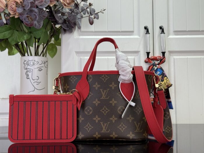 루이비통 네버풀 인사이드 아웃 BB M28318 브라운 레드 레플리카 미러급 SA급 S급 고퀄리티 최상급 하이엔드 가방 [여성] 2