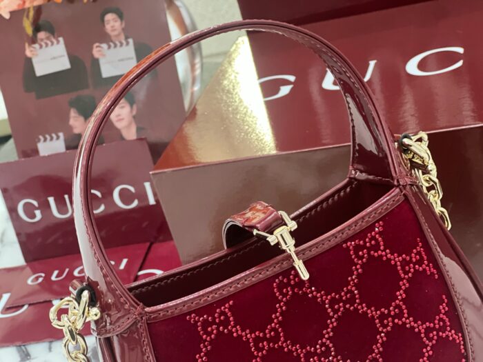 구찌 1961 크리스탈 백 레드 836684 레플리카 미러급 SA급 S급 고퀄리티 최상급 하이엔드 가방 [여성] 7