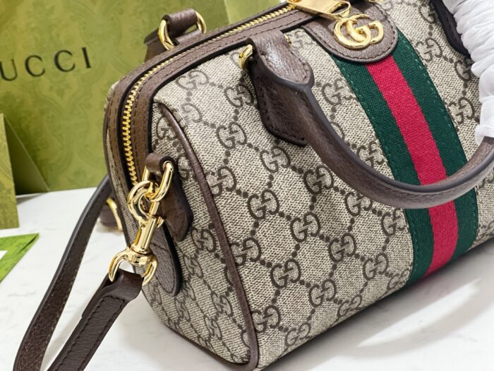 구찌 오피디아 GG 미니 탑 핸들 백 베이지 에보니 캔버스 772053 레플리카 미러급 SA급 S급 고퀄리티 최상급 하이엔드 가방 [여성] 8