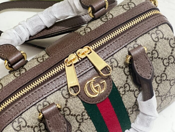 구찌 오피디아 GG 미니 탑 핸들 백 베이지 에보니 캔버스 772053 레플리카 미러급 SA급 S급 고퀄리티 최상급 하이엔드 가방 [여성] 9