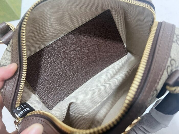 구찌 오피디아 GG 미니 탑 핸들 백 베이지 에보니 캔버스 772053 레플리카 미러급 SA급 S급 고퀄리티 최상급 하이엔드 가방 [여성] 4