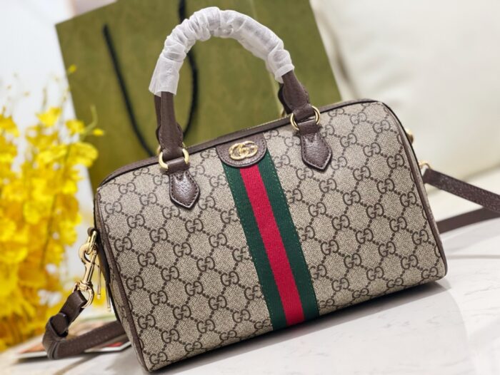 구찌 오피디아 GG 스몰 탑 핸들 백 베이지 에보니 캔버스 772061 레플리카 미러급 SA급 S급 고퀄리티 최상급 하이엔드 가방 [여성] 5
