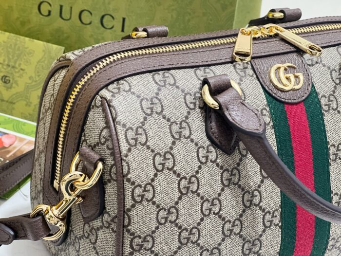 구찌 오피디아 GG 스몰 탑 핸들 백 베이지 에보니 캔버스 772061 레플리카 미러급 SA급 S급 고퀄리티 최상급 하이엔드 가방 [여성] 9