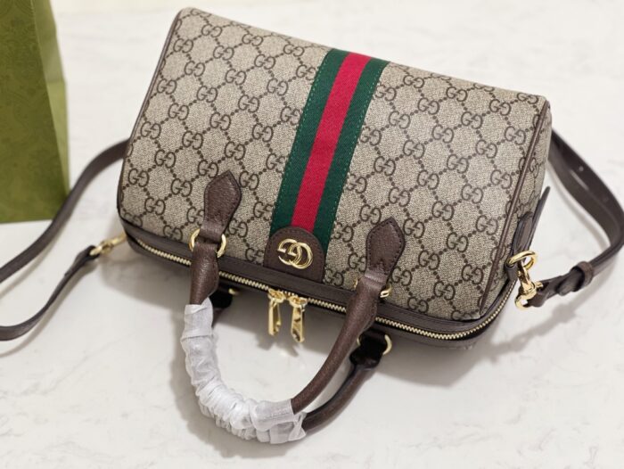 구찌 오피디아 GG 스몰 탑 핸들 백 베이지 에보니 캔버스 772061 레플리카 미러급 SA급 S급 고퀄리티 최상급 하이엔드 가방 [여성] 6