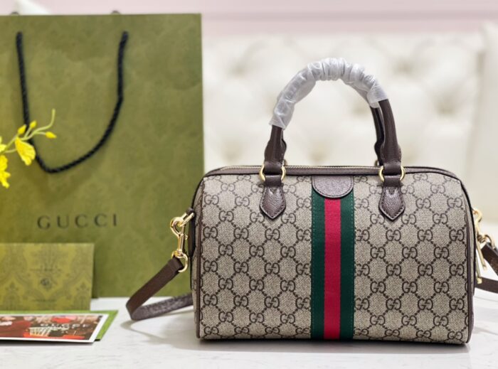 구찌 오피디아 GG 스몰 탑 핸들 백 베이지 에보니 캔버스 772061 레플리카 미러급 SA급 S급 고퀄리티 최상급 하이엔드 가방 [여성] 2