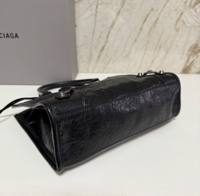 발렌시아가 르 시티 스몰 토트백 블랙 레플리카 미러급 SA급 S급 고퀄리티 최상급 하이엔드 가방 [여성] 6